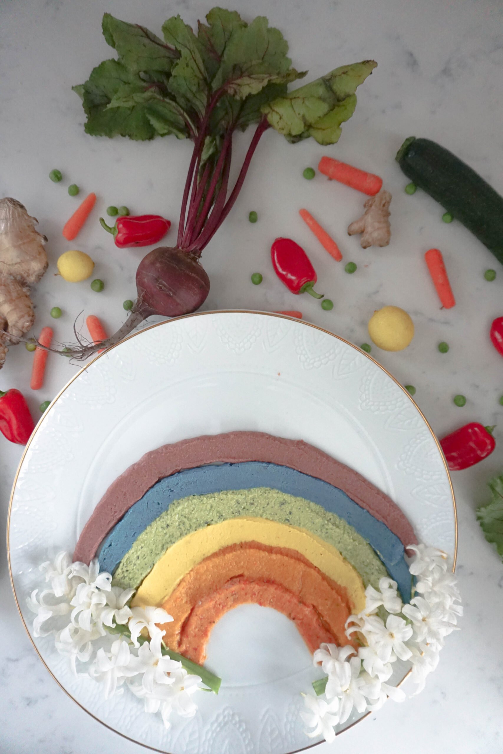 Rainbow Hummus Some Indian Girl