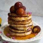 gulab jamun pancakes