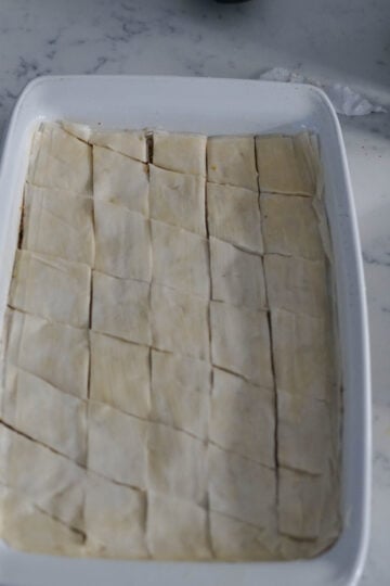 Indian fusion baklava