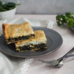 Paneer Spanokopita (eggless)