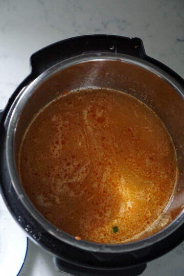 Water in dal