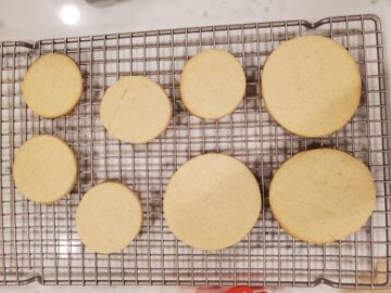 Eggless Sugar Cookies