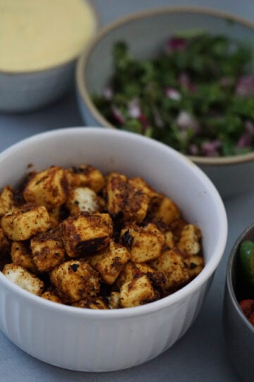 tandoori paneer tikka tacos