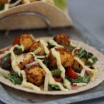 tandoori paneer tikka tacos