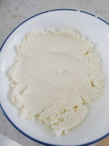 goat cheese and cream cheese