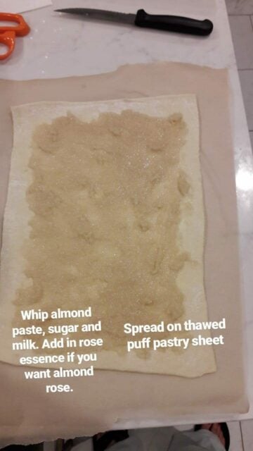 almond palmier cookie recipe