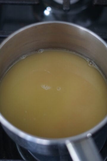 orange simple syrup
