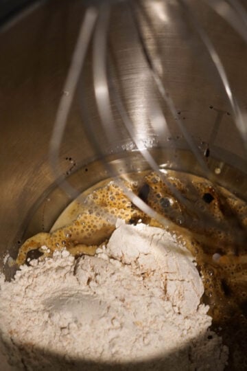gingerbread cupcake batter
