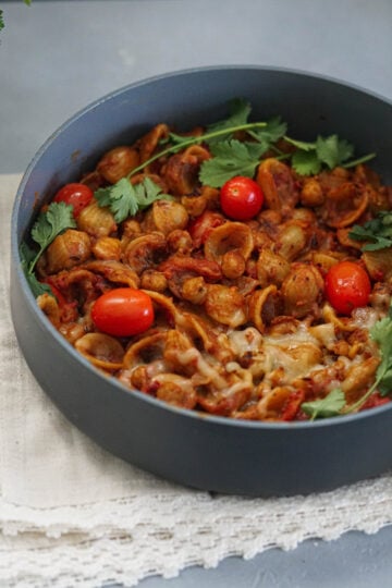 spicy indian pasta