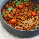 spicy indian fusion pasta
