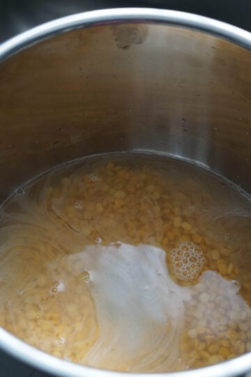 Chana dal in instant pot.