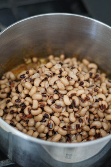 Black eyed peas or chawli