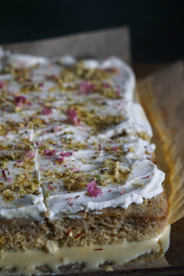 kesar milk soak cake