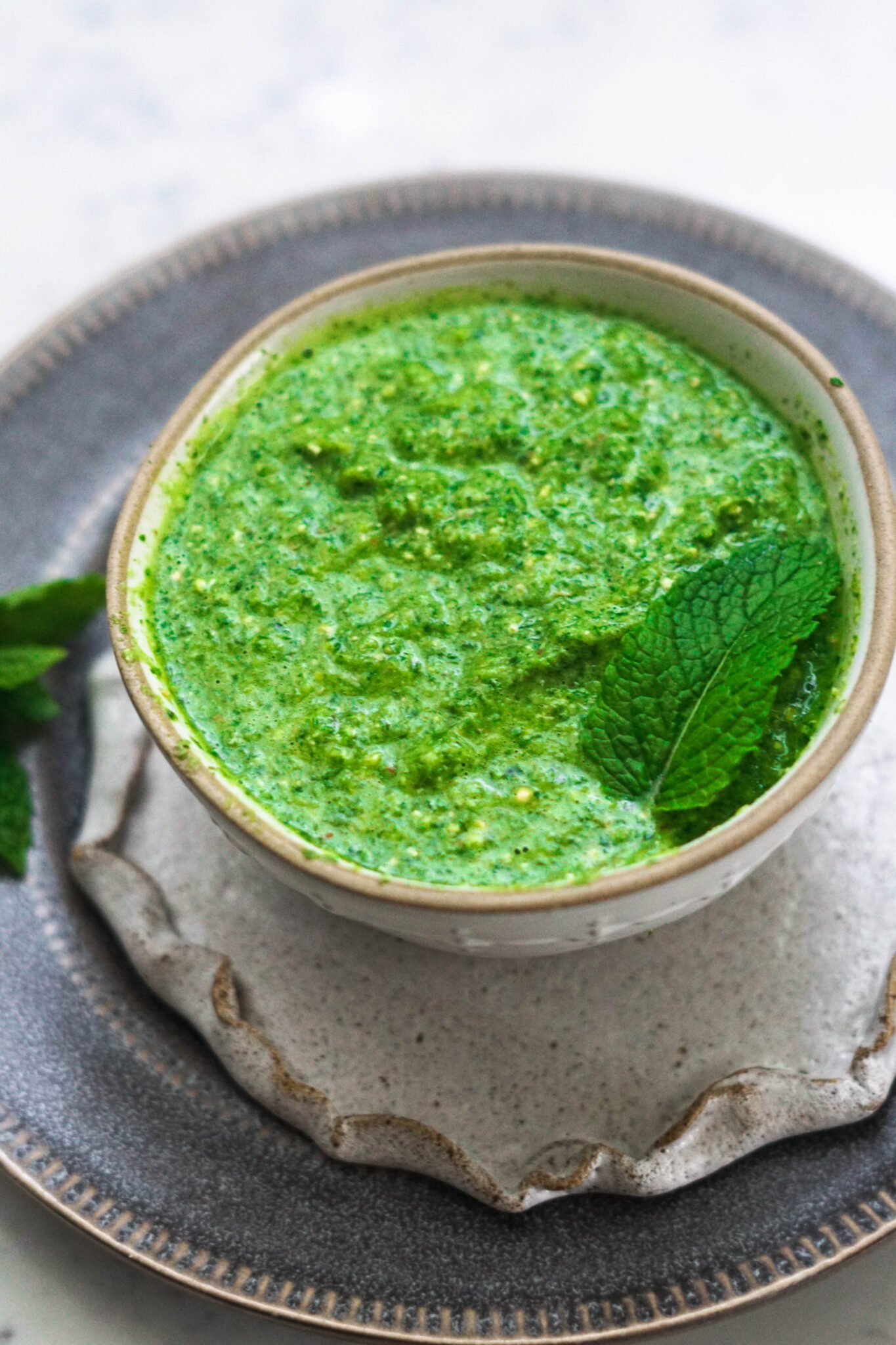Pudina Coriander Chutney Mint Chutney Indian Chutney for Dhokla
