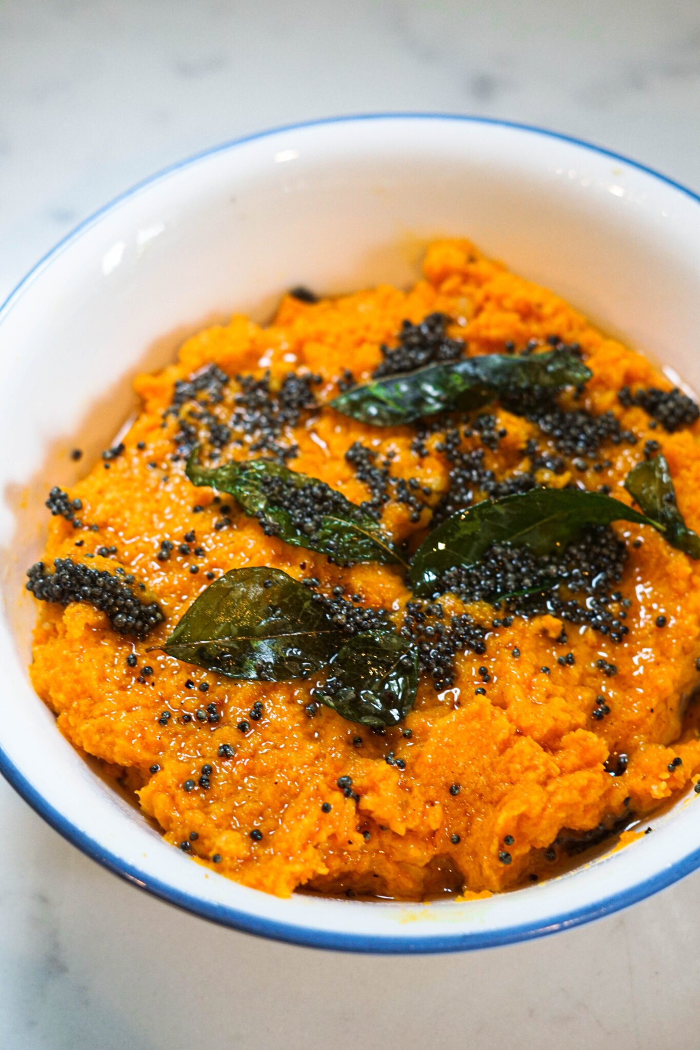 20 Minute Carrot Chutney Recipe For Dosas, Sandwiches