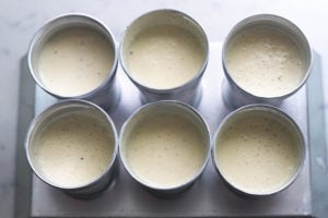 Mawa kulfi with khoya in kulfi molds.