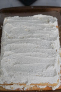 Topped with cardamom rose whipped cream