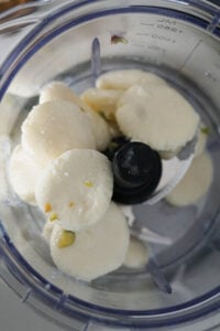 Ras malai in blender.