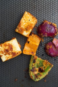 Stovetop paneer tikka