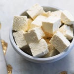 Paneer cubes made in Instant Pot.