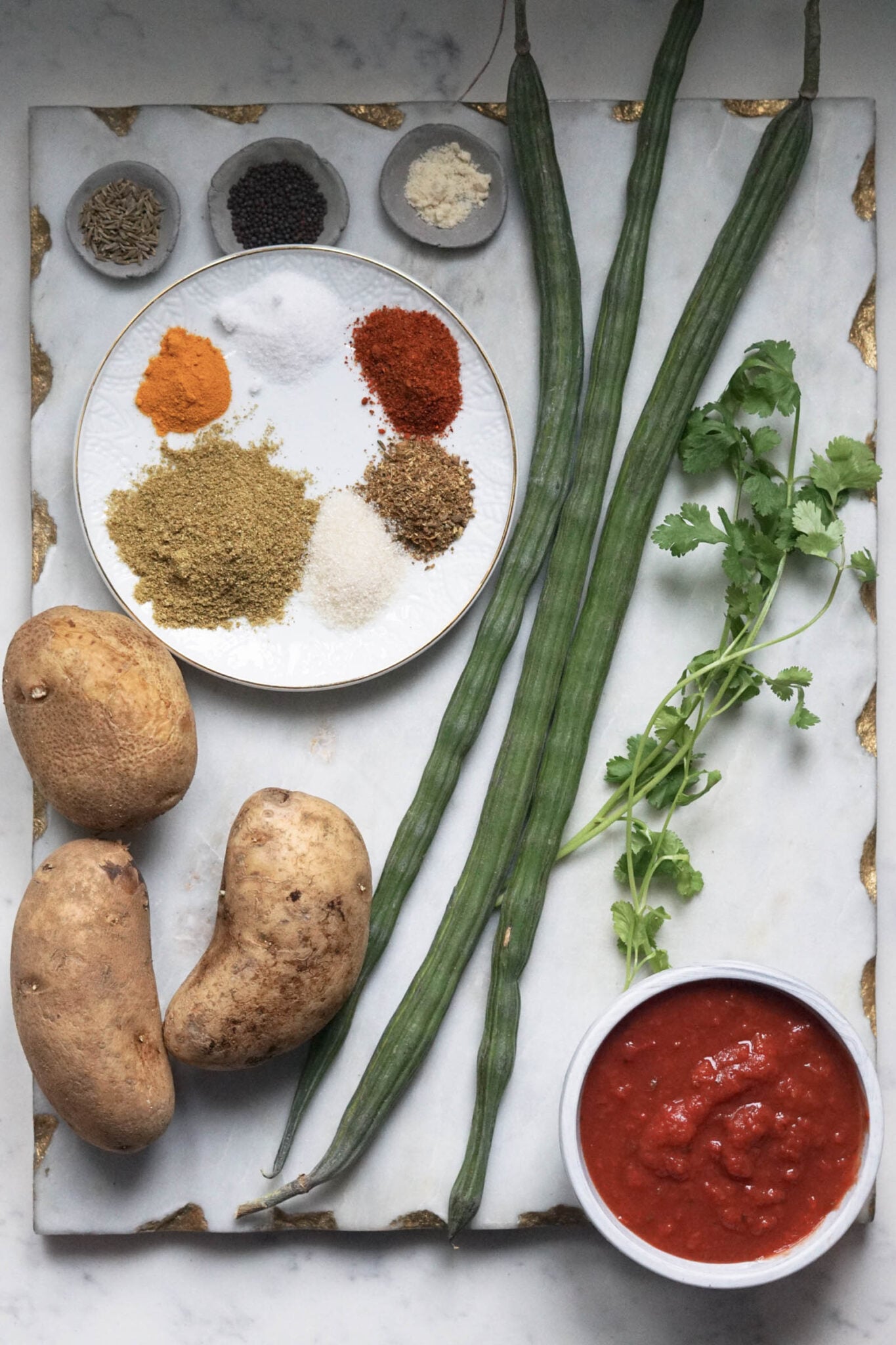 Saragva Indian Drumstick - Saragva Nu Shaak - Some Indian Girl