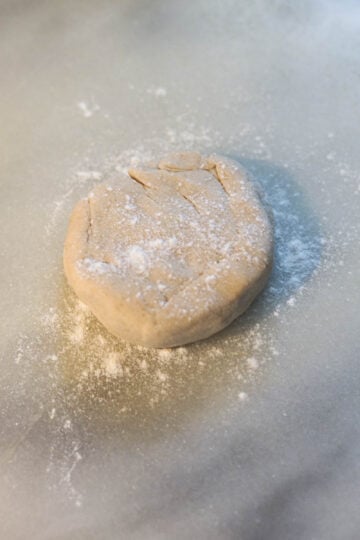 Puran stuffed dough ball.