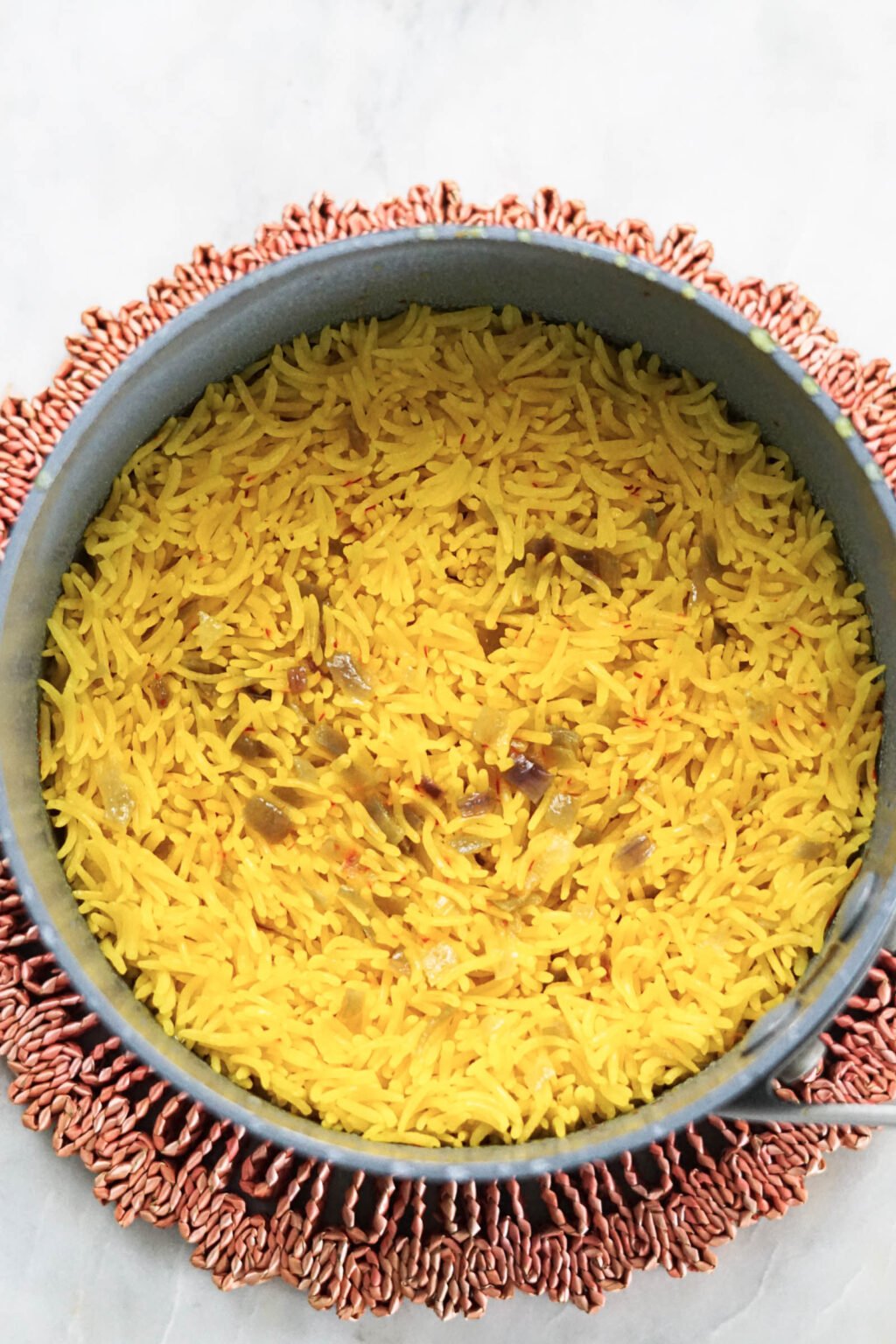 15 Minute Saffron Basmati Rice Stovetop, Rice Cooker or Instant Pot Some Indian Girl