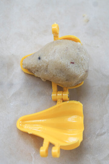 Modak in mold.