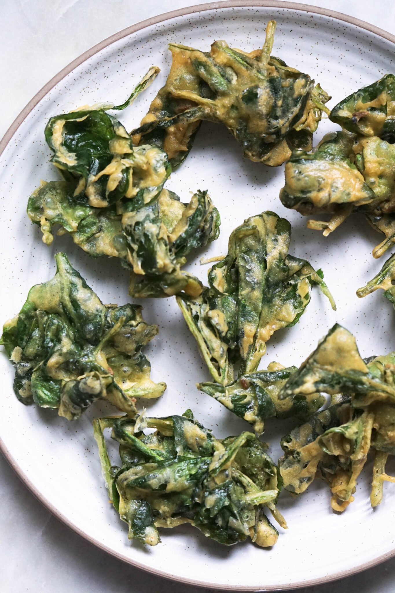 Spinach Pakora (Spinach Fritters) - Some Indian Girl