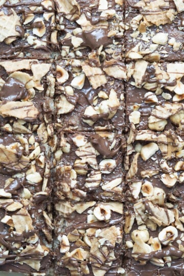 Cut ferrero rocher burfi.